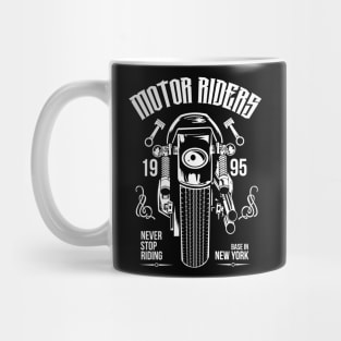 Motor Riders Never Stop Mug